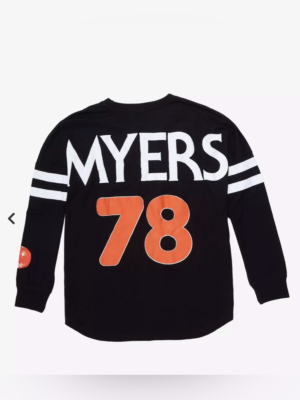 Hot Topic Halloween Michael Myers Jersey Top - Picture 2 of 5